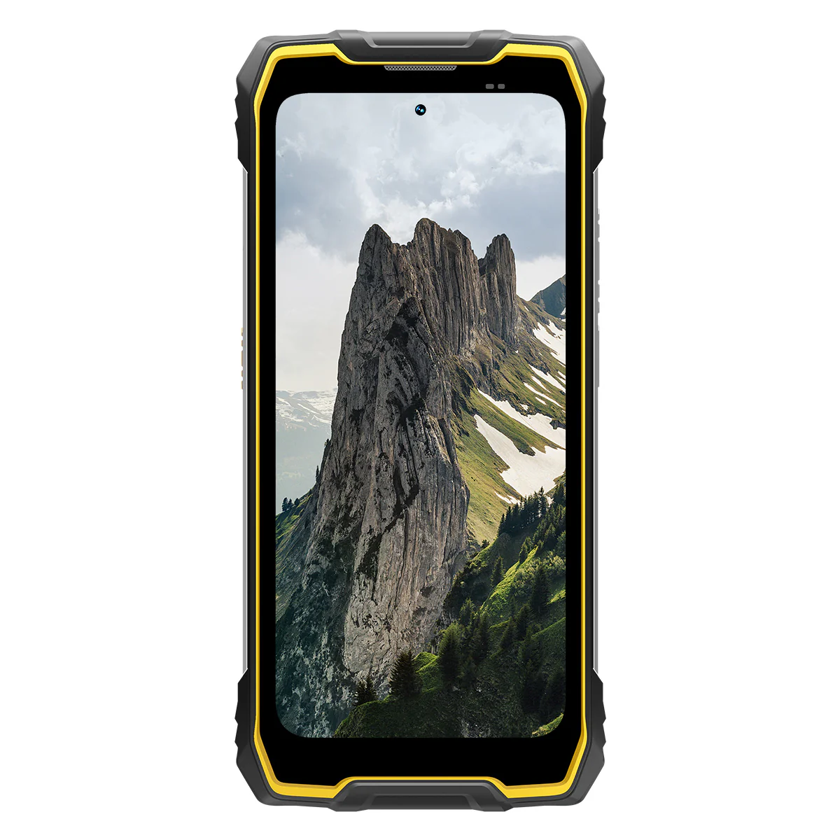 Blackview ROCK 2 Pro Mobiltelefon, Sárga, 5G, 6.67" HD+ 120Hz Kijelző, 32GB RAM (8GB + 24GB bővíthető), 256GB ROM, Android 16, 15000mAh Akkumulátor, 33W, NFC, Dual SIM [1]