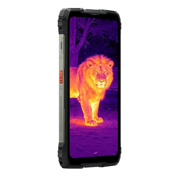 Blackview ROCK 3 Strapabíró Okostelefon, Fekete , 4G, Hőkamera, 6.78" FHD+ 120Hz Kijelző, 32GB RAM (8GB + 24GB bővíthető), 256GB, 108MP Kamera, 10000mAh Akkumulátor, Android 16, NFC, Dual SIM [3]