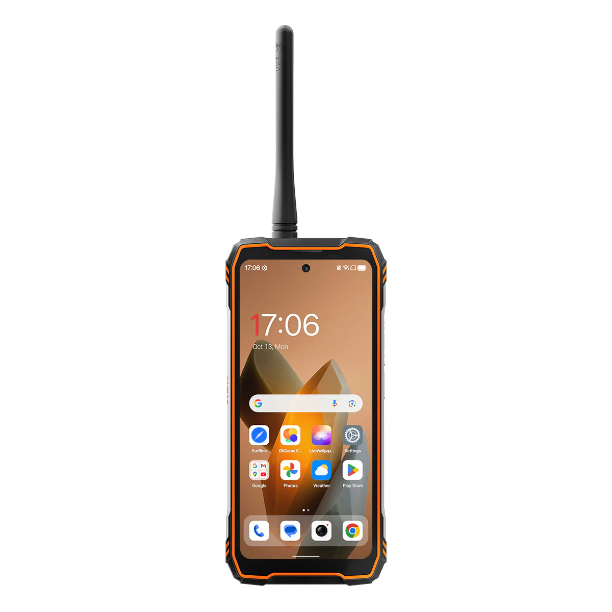 Mobiltelefon Blackview Xplore 1 Walkie-Talkie, Narancssárga, 5G, 6.78″ FHD+, 48GB RAM (16GB + 32GB bővíthető), 512GB ROM, Android 15, Dimensity 7050, másodlagos képernyő, éjjellátó, 20000mAh, Dual SIM [3]