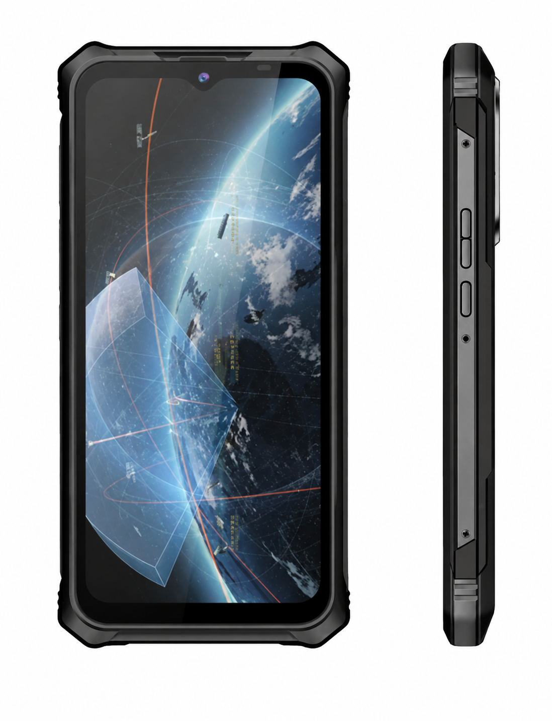 CUBOT KingKong ES PRO Mobiltelefon, Fekete, 4G LTE, 6.56" HD+ 90Hz, 16GB RAM (6GB + 10GB Bővített), 128GB ROM, Unisoc T616, 5100mAh, 64MP Kamera, Android 16, Dual SIM [1]