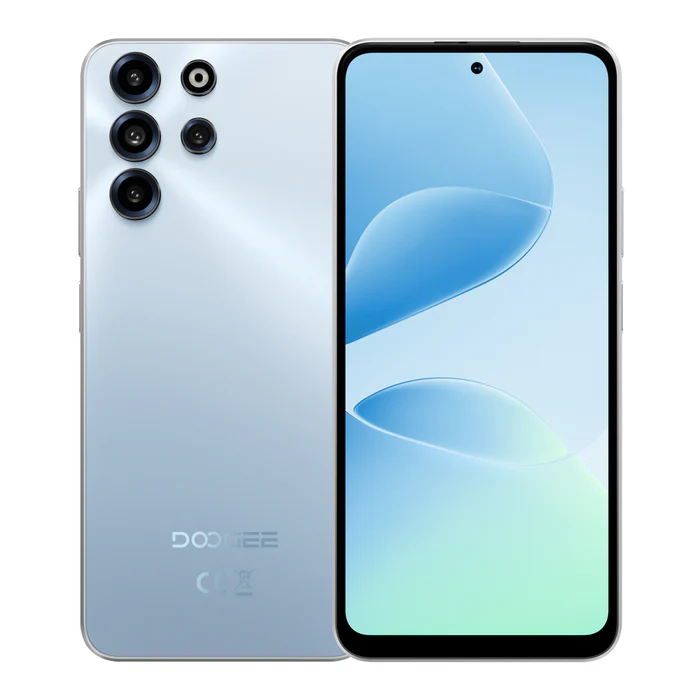 DOOGEE B10 Pro VIP Mobiltelefon, Kék, 4G, 6.63" FHD+ 120Hz, 64GB RAM (8GB + 56GB bővíthető), 256GB, Helio G100, 64MP + 8MP Ultraszéles Kamera, Android 16, NFC, 7600mAh, Dual SIM [1]