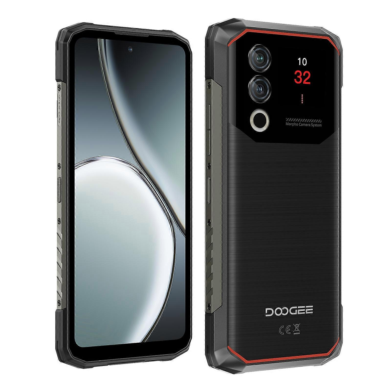 Telefon mobil Doogee Blade 10 Max, Negru, 4G, 6.56" HD+ 90Hz, 20GB RAM (8GB + 12GB extensibil), 256GB ROM, 50MP, Spreadtrum T606, Android 14, 10300mAh, Face ID, NFC, Dual SIM [1]