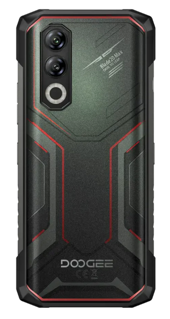 Mobiltelefon Doogee Blade 20 Max, Piros, 4G, 6.6", HD+ IPS, 36 GB RAM (12 GB + 24 GB Extended), 1 TB ROM, 64 MP, Android 15, Helio G100, Night Vision + NFC, 11800 mAh, 33 W, Dual SIM [3]