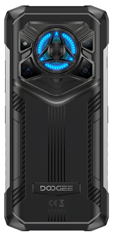 Telefon mobil Doogee Blade 20 Play Argintiu, 5G, 6.6" HD+ IPS, Difuzor 125dB, 50MP+20MP Nightvision+16MP, 32GB RAM(8GB+24GB extensibili), 256GB ROM, Android 15, Dimensity 7050, 10300mAh, 33W, Dual SIM [1]