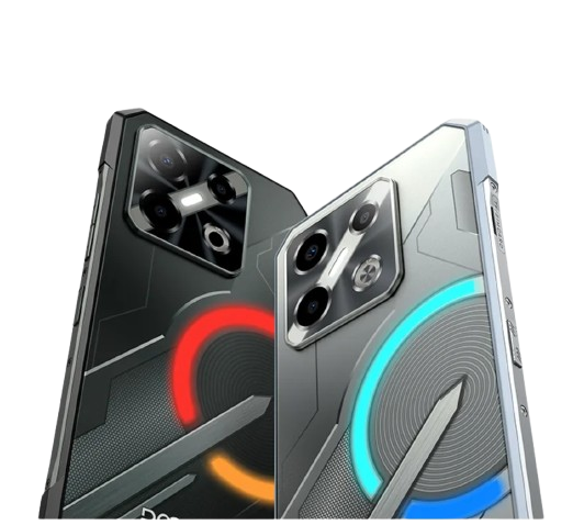 Telefon Mobil Doogee Blade GT Play LED, Argintiu, 5G, 6.72" FHD+ IPS LCD 120Hz, Camera AI 50MP, 20GB RAM (8GB+12GB extensibili), 256GB ROM, Android 14, Dimensity 7025, 5800mAh, 18W, Dual SIM [6]