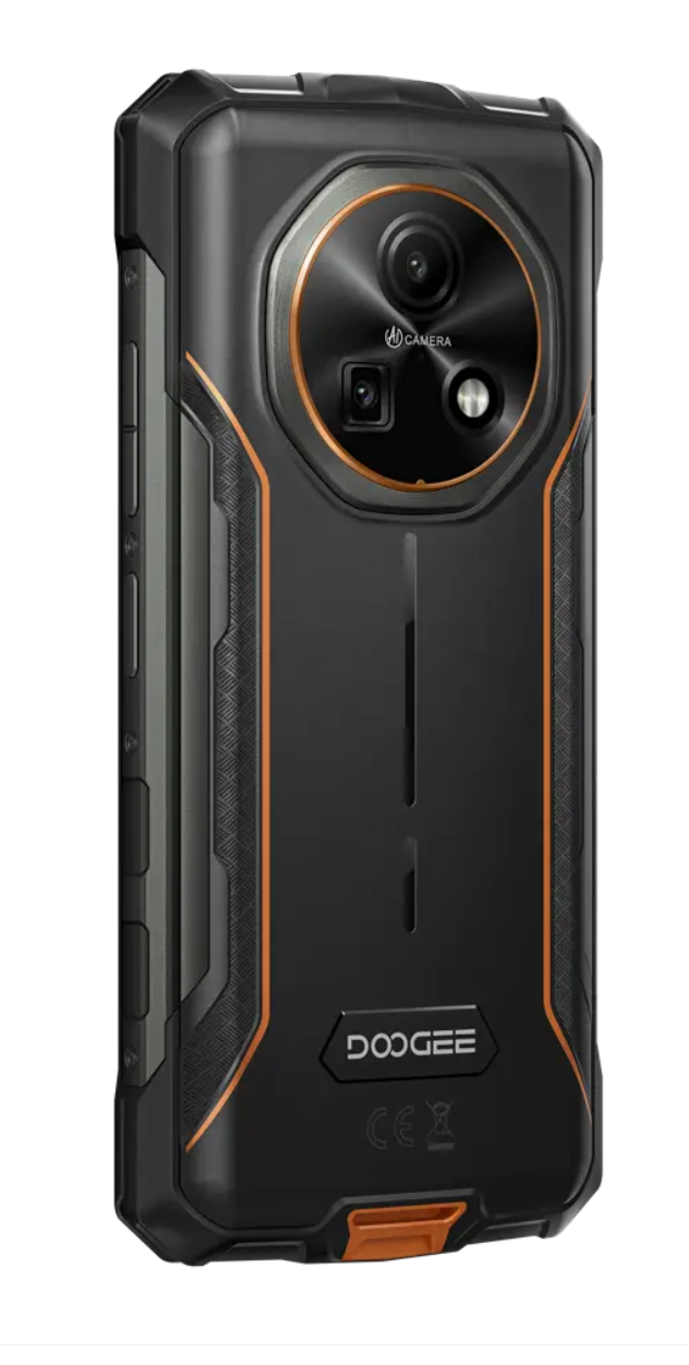 Mobiltelefon DOOGEE Fire 7, Narancssárga, 5G, 6.6" HD+ IPS, 16GB RAM (4GB + 12GB bővített), 256GB ROM, 64MP, Android 15, Dimensity 6300, Duál hangszóró, NFC, OTG, Arcfelismerés, 13000mAh, 18W, Két SIM [4]