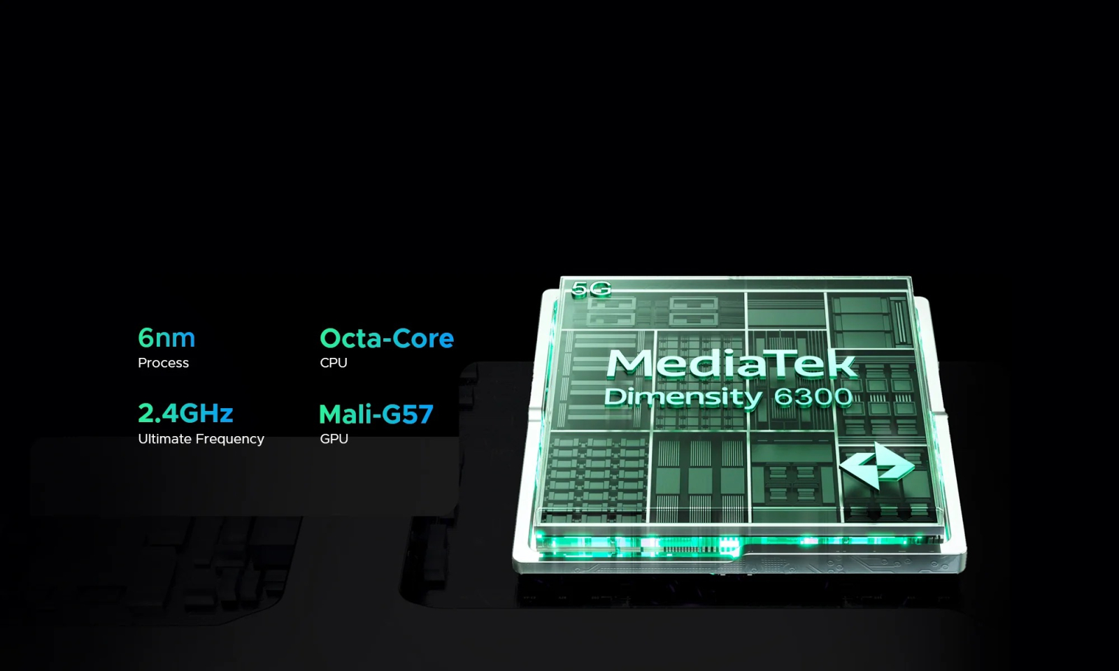 Mobiltelefon Doogee Fire 7 Pro, Zöld, 5G, Bluetooth walkie-talkie, 6.6" FHD+ IPS 90Hz, 32GB RAM (8GB+24GB bővíthető), 256GB ROM, Android 15, Dimensity 6300, 13000mAh, AI funkciók, Dual SIM [2]