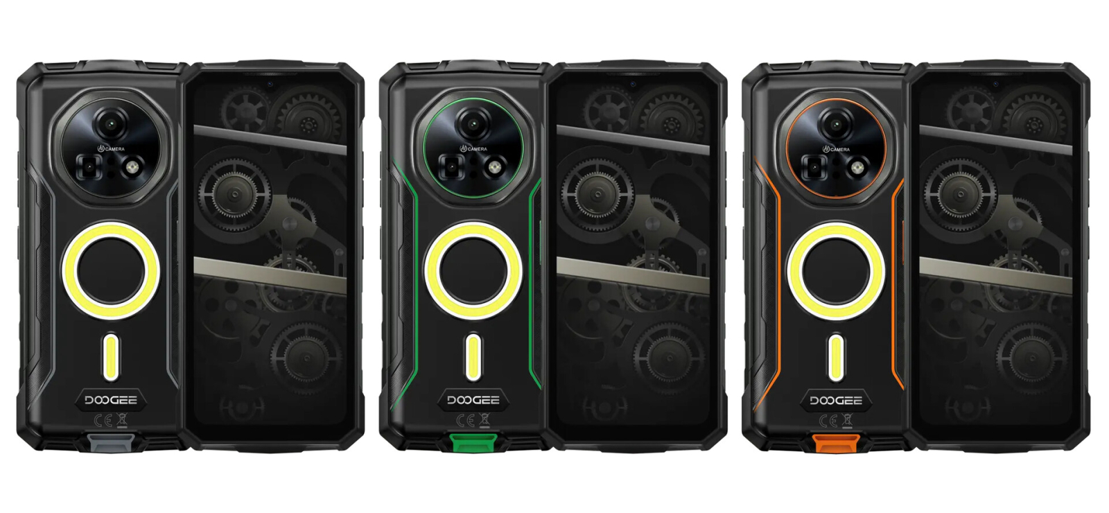 Mobiltelefon Doogee Fire 7 Pro, Zöld, 5G, Bluetooth walkie-talkie, 6.6" FHD+ IPS 90Hz, 32GB RAM (8GB+24GB bővíthető), 256GB ROM, Android 15, Dimensity 6300, 13000mAh, AI funkciók, Dual SIM [4]