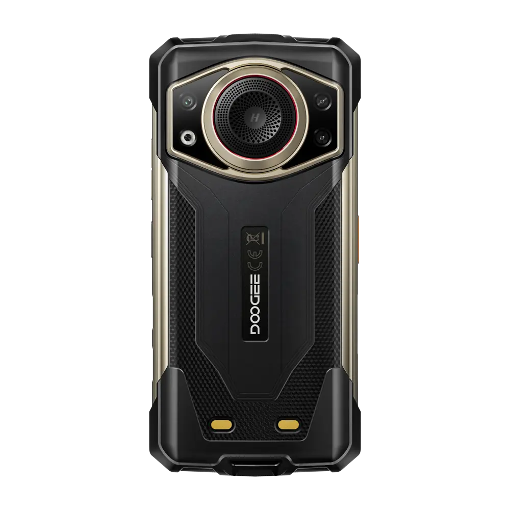 Mobiltelefon Doogee Fire 7 Ultra, Arany, 5G, Dupla Kijelző 6.57"+1.32", AMOLED, 32GB RAM (8GB+24GB bővíthető), 256GB ROM, 50MP, Android 15, Dimensity 7000, 15000mAh, AI Funkciók, Fejhallgató,Dual SIM [1]