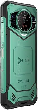 Mobiltelefon Doogee S200X, Zöld, 5G, 6.72"+1.32" 2.4K AMOLED, AI fotófunkciók, 48GB RAM (12GB + 36GB bővíthető), 512GB ROM, 100MP, Android 14, Dimensity 7050, 10100mAh, Dual SIM [2]