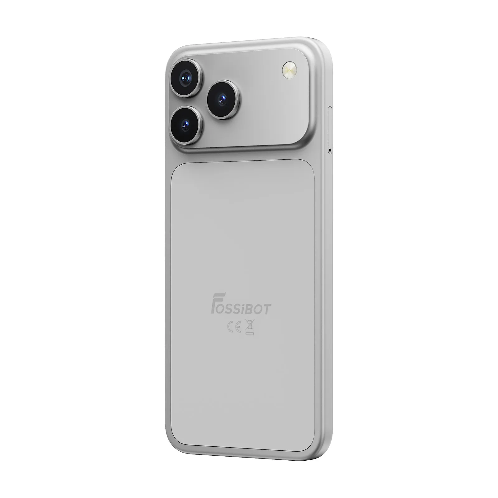 FOSSiBOT C17 Mobiltelefon, Ezüst, 4G LTE, 6.9" HD+ 120Hz, 16GB RAM (4GB + 12GB Bővített), 128GB ROM, Unisoc T615, 5000mAh, 16MP AI Kamera, Fosi AI, Gemini AI, Android 16, Dual SIM [4]