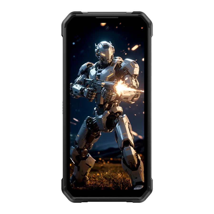 Mobiltelefon FOSSiBOT F107 Pro 5G, 6,95" FHD+ 120Hz, 30GB RAM (12GB + 18GB bővíthető) 512GB ROM, Android 15, MediaTek Dimensity 7300-Ultra, 200MP, 28000mAh akkumulátor, NFC, 66W töltés, Dual SIM [1]