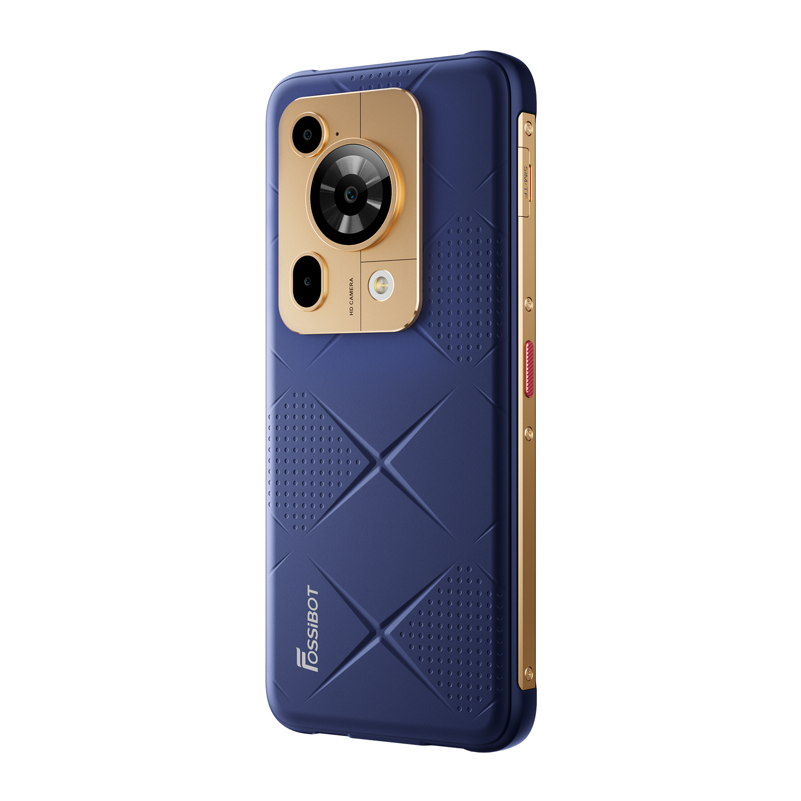 FOSSiBOT F112 Pro 5G mobiltelefon, Kék, 6.88" HD+ IPS, 24GB RAM(8GB+16GB bővíthető), 256GB ROM, Android 14, Visszatöltés, 50MP+16MP, 18W, Dual SIM hibrid [6]
