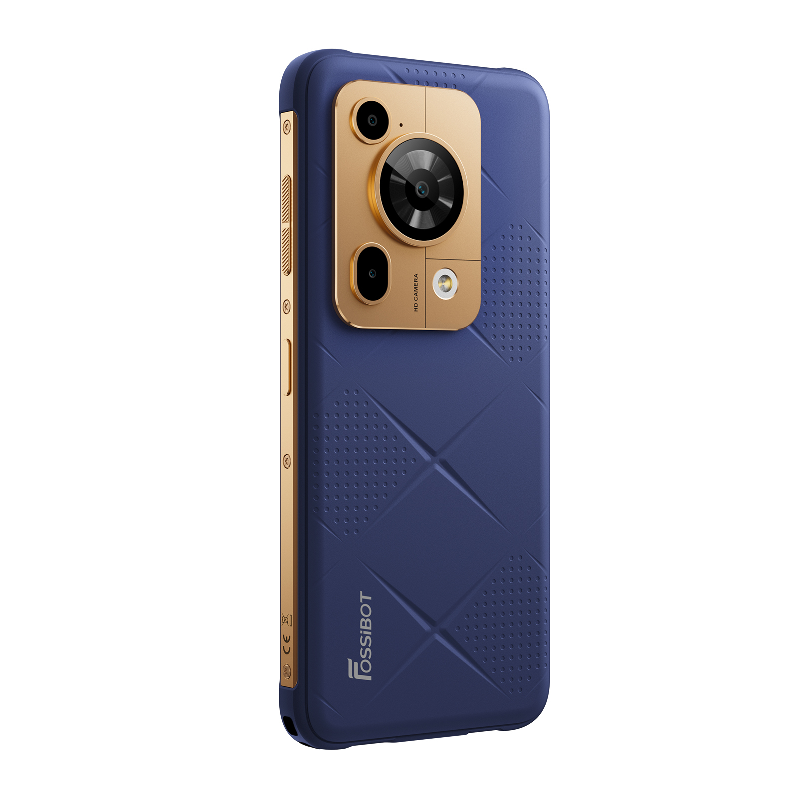 FOSSiBOT F112 Pro 5G mobiltelefon, Kék, 6.88" HD+ IPS, 24GB RAM(8GB+16GB bővíthető), 256GB ROM, Android 14, Visszatöltés, 50MP+16MP, 18W, Dual SIM hibrid [5]