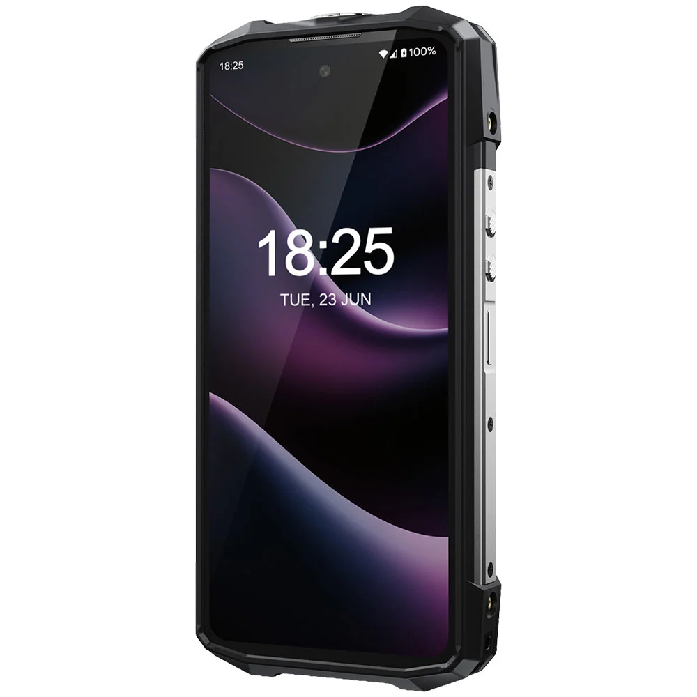 iHunt Titan Night Hunter Mobiltelefon, Fekete, 5G, 64MP Éjjellátó Kamera, 6.78" FHD+, 36GB RAM (12GB + 24GB bővíthető), 256GB ROM, Dimensity 7050, 50MP, Android 15, 20000mAh, 33W, Dual SIM [3]