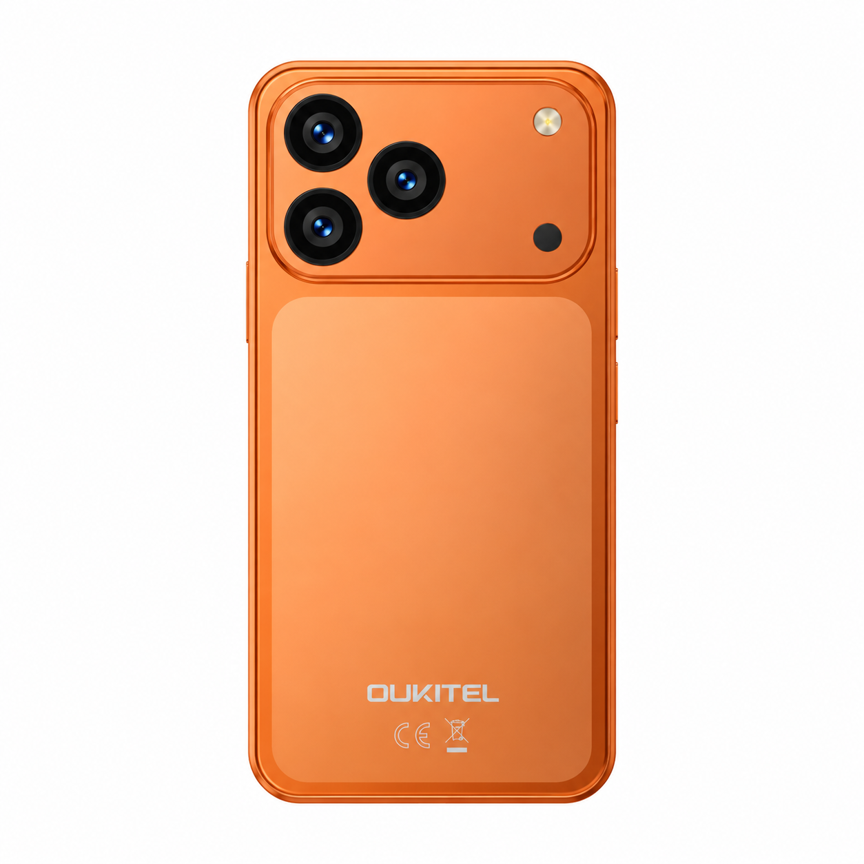 OUKITEL C17 Mini Mobiltelefon, Narancssárga, 4G LTE, 4" TFT, 12GB RAM (3GB + 9GB Bővített), 32GB ROM, Unisoc T610 Octa-Core, 2300mAh 10W, 13MP Kamera, IP68/IP69K, Dual SIM [1]