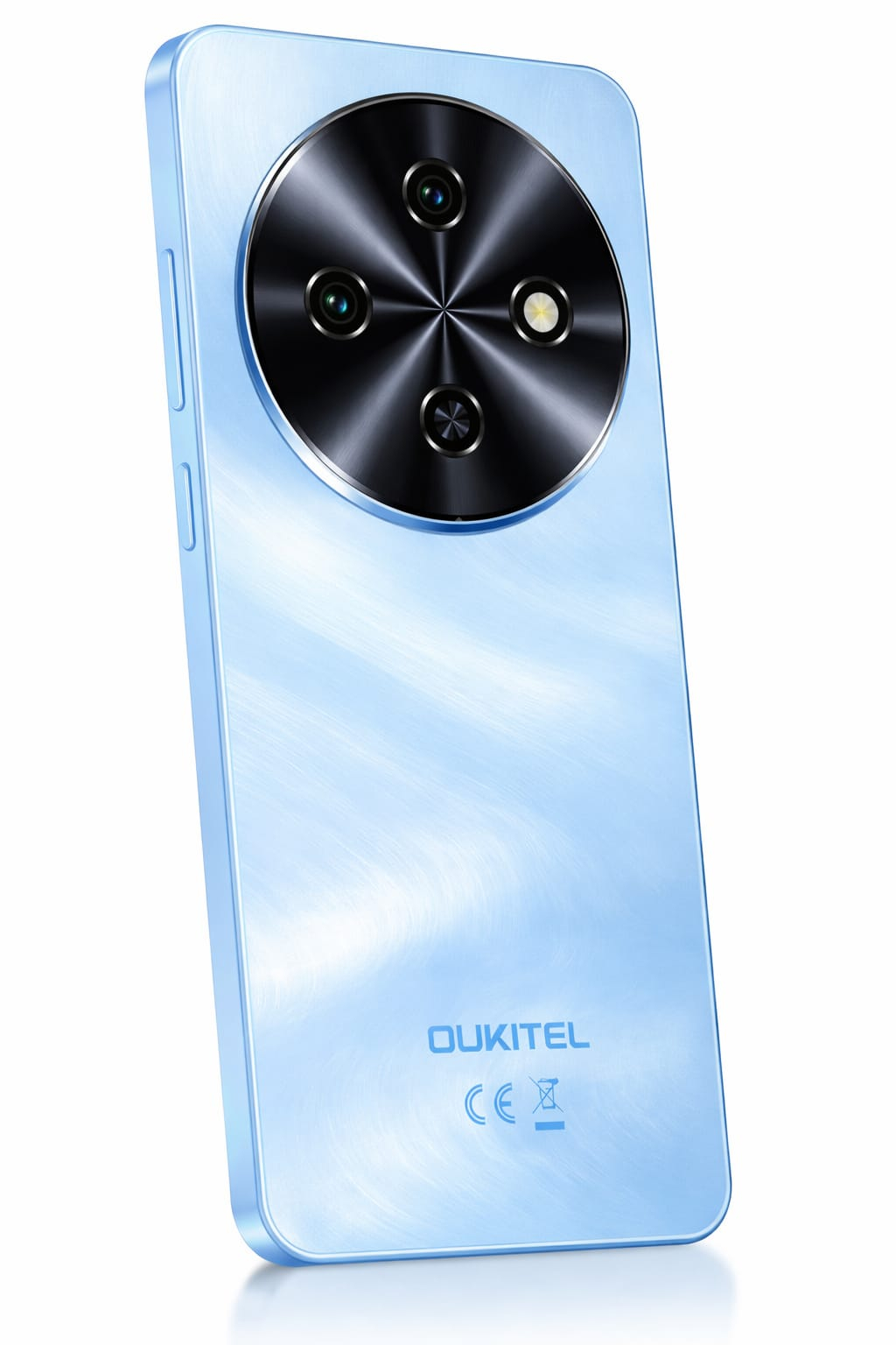 Oukitel C5 Mobiltelefon, Kék, 4G LTE, 6.6" HD+ Kijelző, 16GB RAM (4GB + 12GB Bővíthető), 64GB, 13MP Kamera, Android 14, Dual SIM [1]