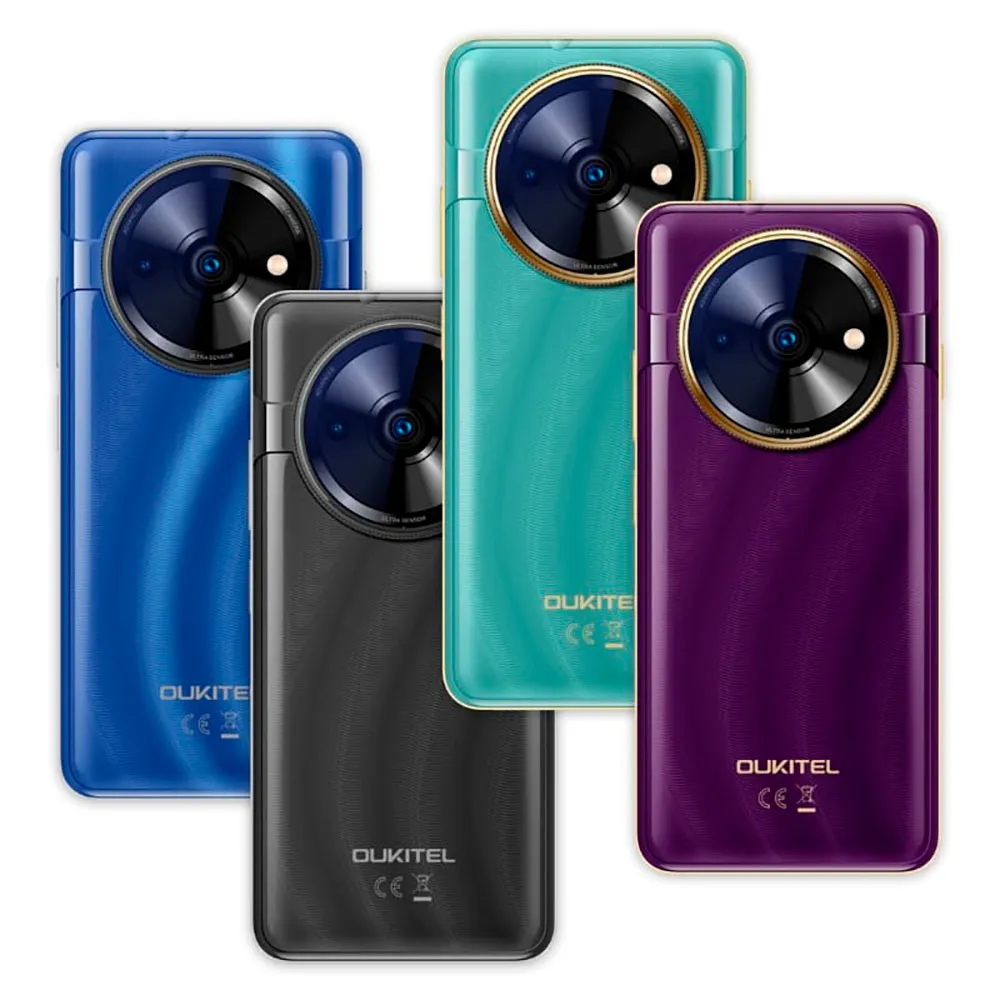 Mobiltelefon Oukitel C59 Pro Zöld, 4G, 6,88″ HD+ 90Hz kijelző, 24GB RAM (8GB + 16GB bővíthető), 256GB ROM, 13MP+5MP kamera, Android 15, Unisoc T606 nyolcmagos, 10000mAh akkumulátor, Dual SIM [3]