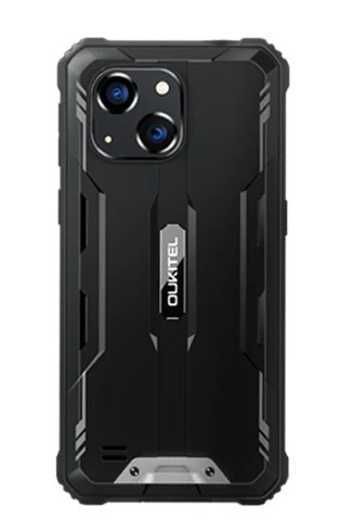 Mobiltelefon Oukitel G2, Fekete, 4G, 6.0" HD IPS LCD, Android 14, 4GB RAM, 64GB ROM, 13MP, T606 Nyolc-magos, NFC, Rádió, OTG, IP68/IP69K, 6300mAh, 10W, Dual SIM [1]