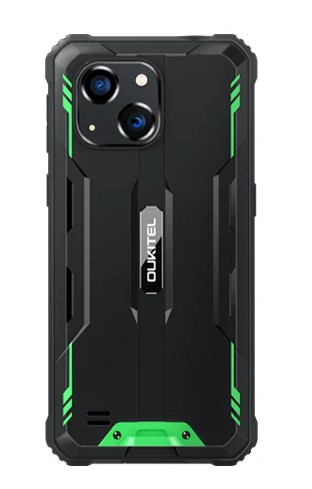 Mobiltelefon Oukitel G2, Zöld, 4G, 6.0" HD IPS LCD, Android 14, 4GB RAM, 64GB ROM, 13MP, T606 Nyolc-magos, NFC, Rádió, OTG, IP68/IP69K, 6300mAh, 10W, Dual SIM [1]