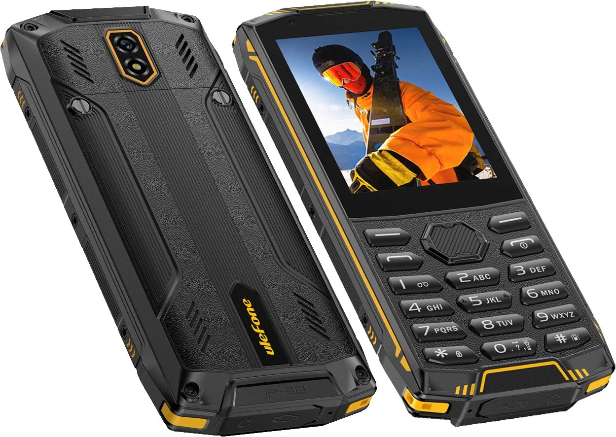 Ulefone Armor Mini 5 Mobiltelefon, Fekete, 4G LTE, 2.8", 1GB RAM, 8GB ROM, Android 11, Dual SIM, FM Rádió, USB-C, 2500mAh [2]