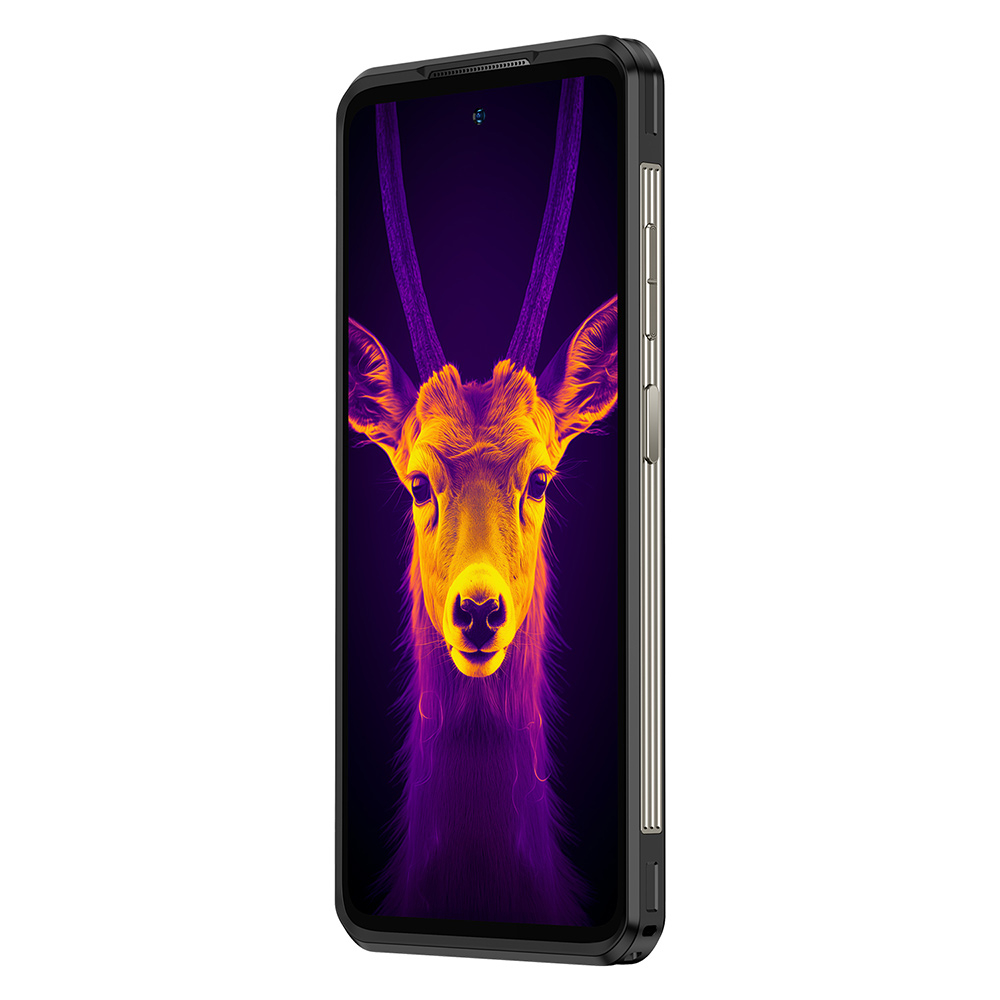 Mobiltelefon Ulefone Power Armor 25T Pro fekete, 5G, 6,78" IPS kijelző, 14GB RAM (8GB + 6GB bővíthető), 256GB ROM, 50MP + 64MP kettős kamera, hőkamera, Android 14, Dimensity 6300, Dual SIM [6]