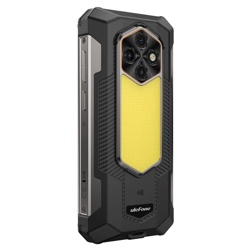 Ulefone RugKing 5 Pro Mobiltelefon, Fekete, 4G LTE, 976 Lumen LED Lámpa, 20000mAh Akkumulátor, 6.78" FHD+ Kijelző, 8GB RAM, 256GB ROM, 64MP + 20MP Éjjellátó Kamera, Android 16, NFC, Dual SIM [2]