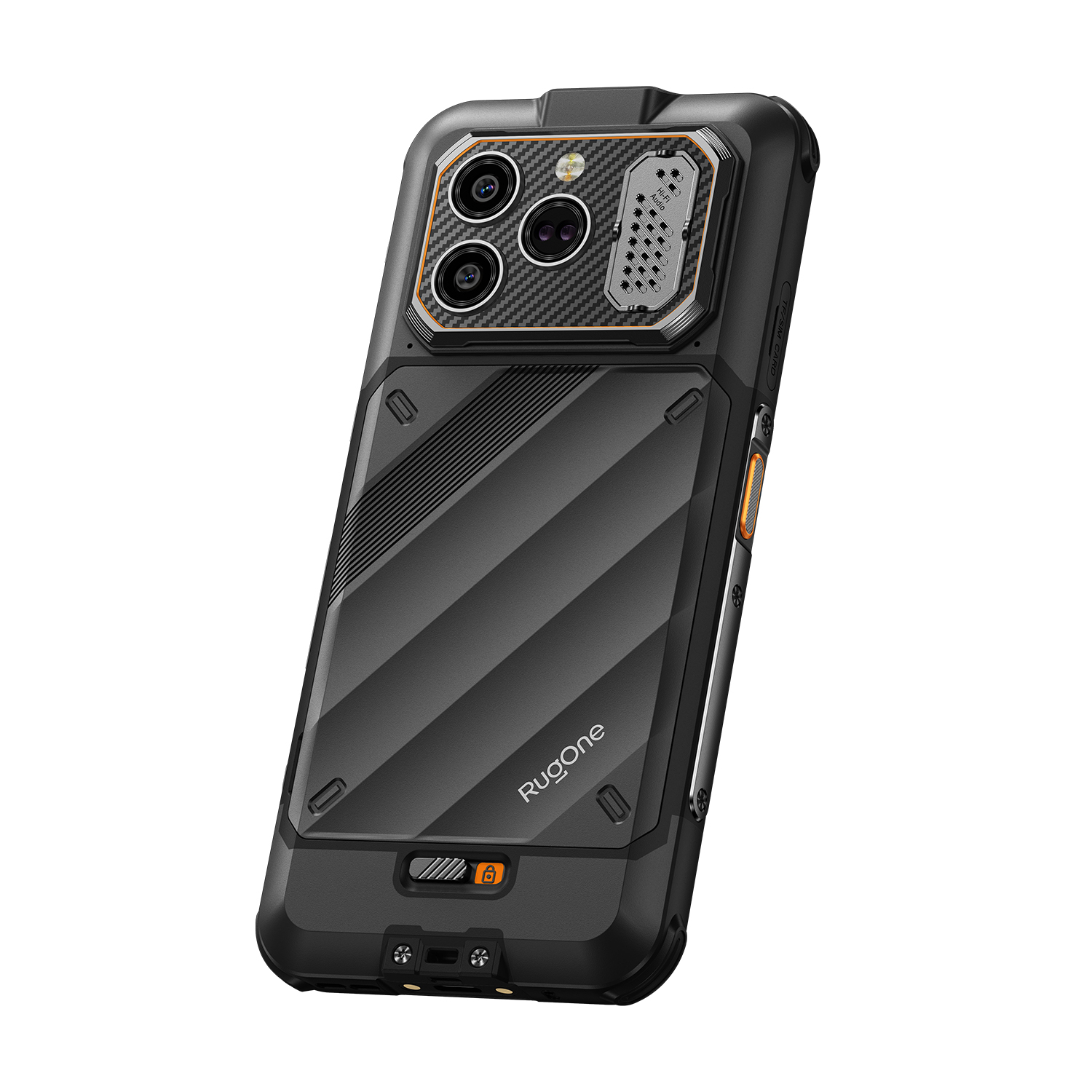 Ulefone RugOne Xever 8 Okostelefon, Fekete, 4G, 6.50" FHD+ 120Hz, 16GB RAM (8GB + 8GB bővíthető), 128GB, 64MP + 20MP Night Vision Kamera, Helio G200, Android 16, NFC, 4800mAh, Dual SIM [14]