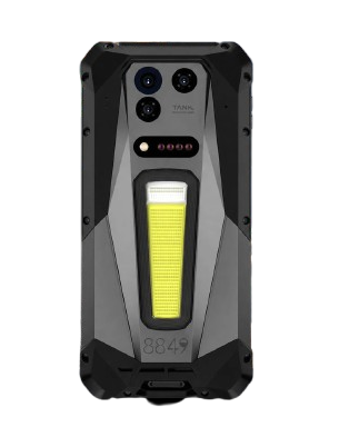 Unihertz 8849 Tank 5 Mobiltelefon, Fekete, 5G, 2K Projektor, 6.73" 3K AMOLED 120Hz, 36GB RAM (18GB + 18GB bővíthető), 512GB ROM, Dimensity 9400e, 50MP, 17600mAh, 120W, eSIM, Dual SIM - Copie [2]