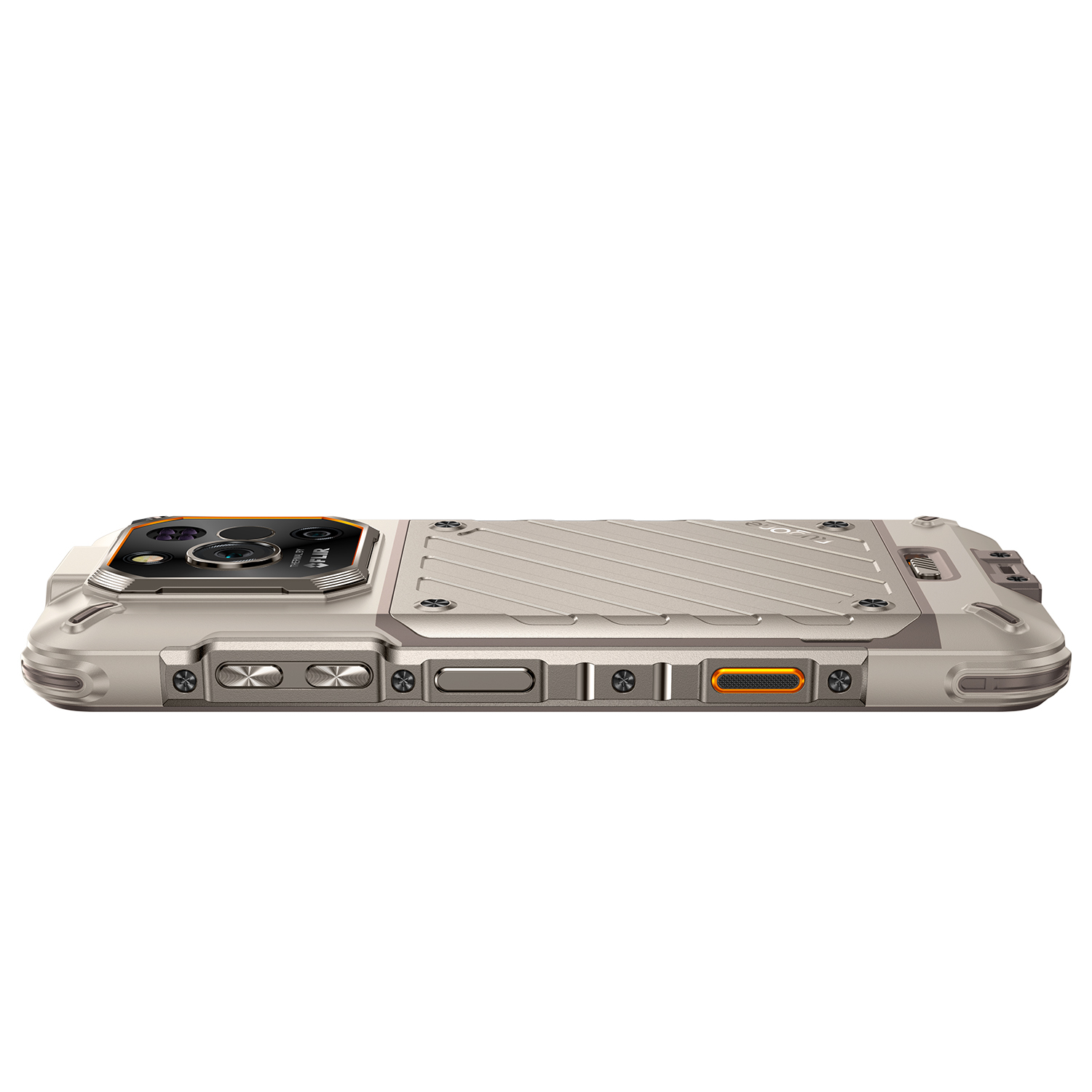 Mobiltelefon Ulefone RugOne Xever 7 Pro, Sand Dune, 5G, 6.67" AMOLED, 24GB RAM (12GB + 12GB Kiterjesztett), 512GB ROM, 50MP, Android 15, Dimensity 7025, Cserélhető akkumulátor, Hőkamera, eSIM, 33W, [36]