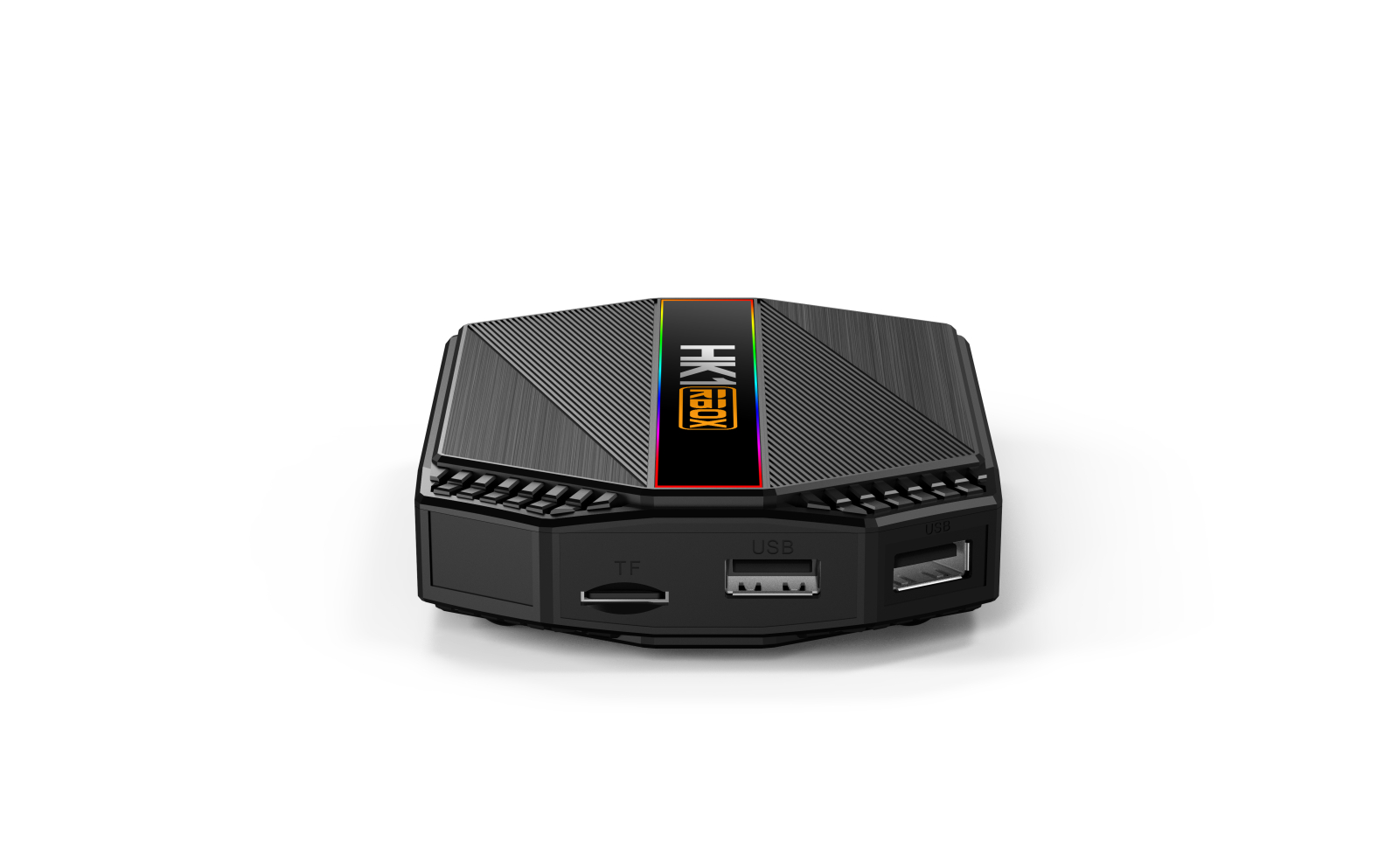 TV Box iSEN HK1 RBOX X5S Smart Médialejátszó, Fekete, 4K, 4GB RAM, 32GB ROM, Android 14, Amlogic S905Y5 Quad Core A55, WiFi 6, Bluetooth 5.X, HDMI 2.1a, HDR10+ [7]