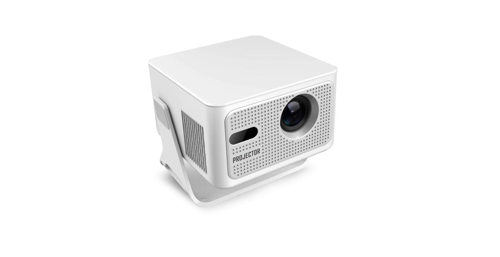Videoproiector iSEN HY320 Max, Alb, Full HD 1080P, 400 ANSI, Android 14, 1GB RAM, 8GB ROM, WiFi 6, Bluetooth 5.4, Auto Focus, Auto Keystone, 40-120" [4]