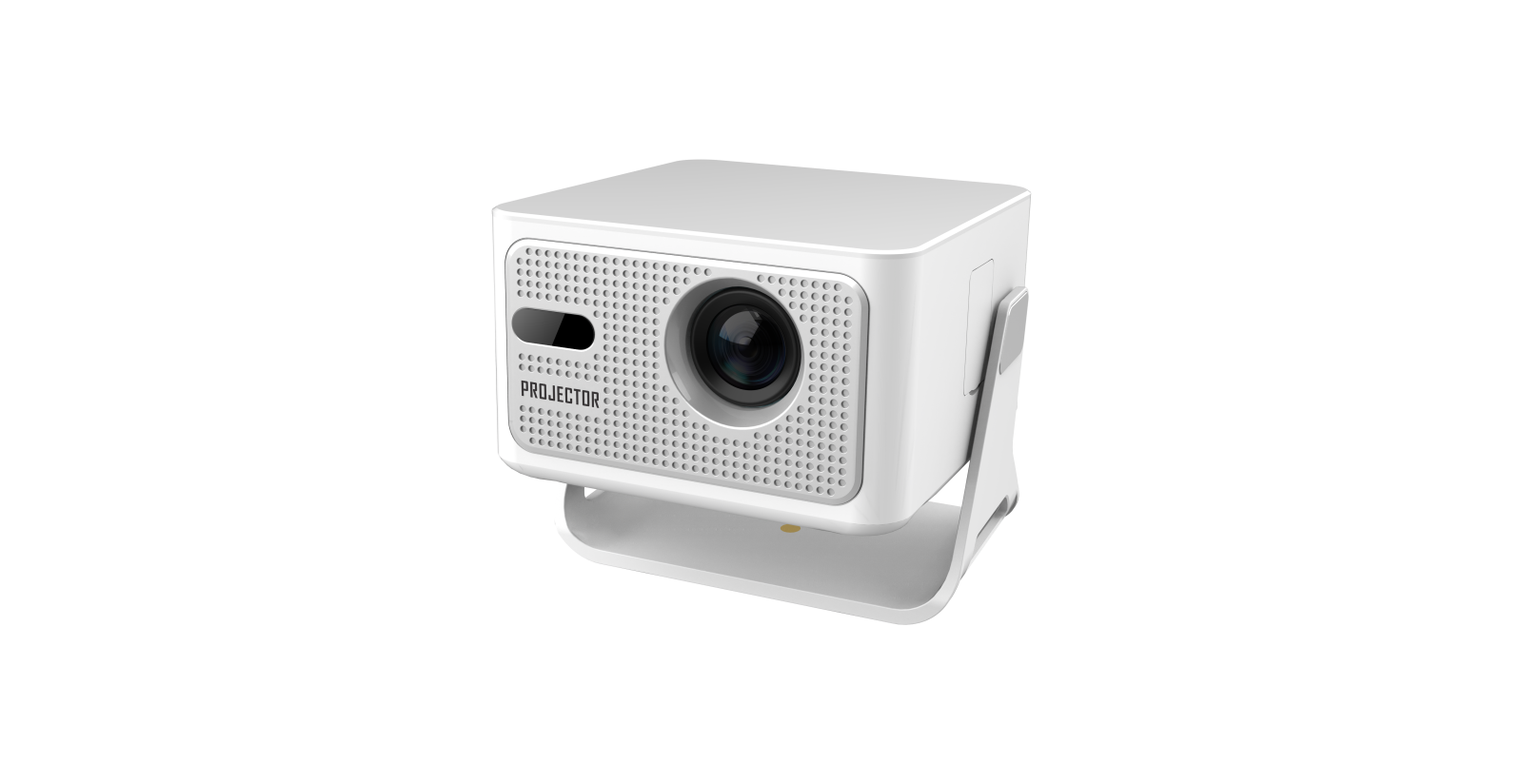 Videoproiector iSEN HY320 Max, Alb, Full HD 1080P, 400 ANSI, Android 14, 1GB RAM, 8GB ROM, WiFi 6, Bluetooth 5.4, Auto Focus, Auto Keystone, 40-120" [1]