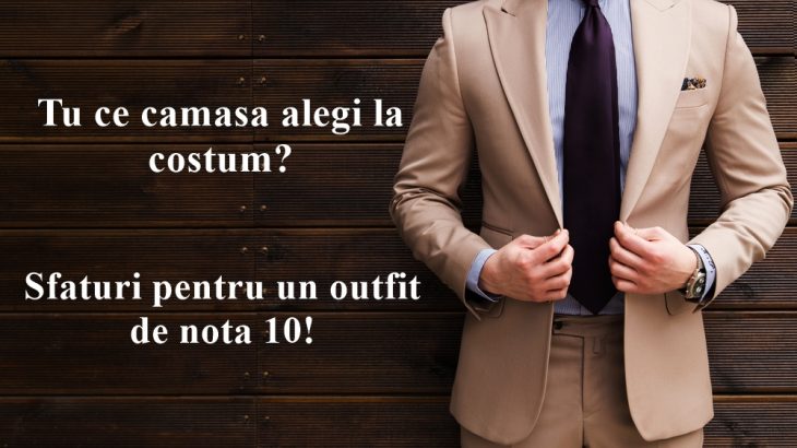 Ce camasa merge la un costum bleumarin inchis, negru sau gri? Sfaturi pentru crearea unei tinute de nota 10!