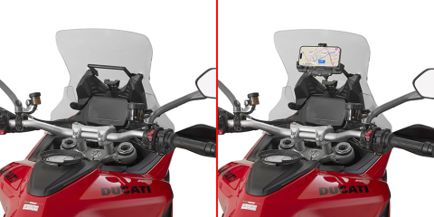 Accesorii Telefon-Navi - Bara accesorii Givi DUCATI Multistrada v2 / Multistrada v2s (25 > 26)