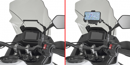 Accesorii Telefon–Navi - Bara Transversala Givi Pentru Suport Telefon Honda XL 750 Transalp (23-)