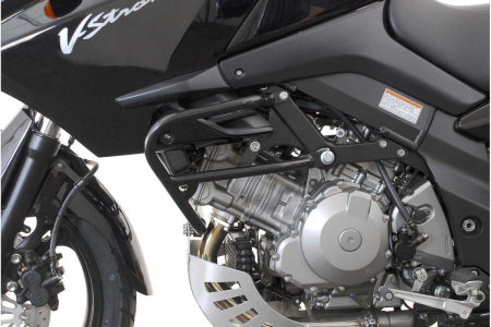 Protectii Moto - Crash Bar Negru. Kawasaki KLV 1000 2004-2006/Versys 1000 2003-2007