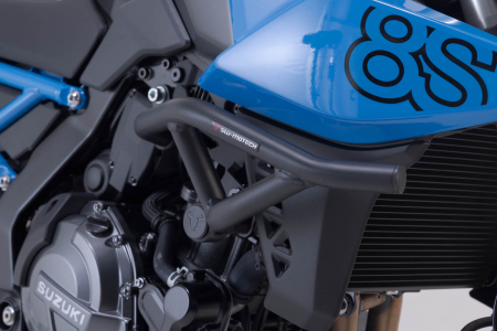 Crash Bar - Crash Bar Negru Suzuki GSX-8S (22-) Sw-Motech