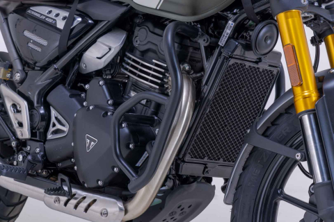 Crash Bar - Crash Bar Negru Sw-Motech pentru Triumph Speed 400 (23-26)