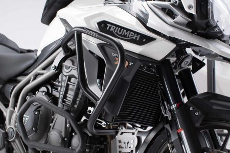 Crash Bar - Crash Bar Negru. Triumph Tiger Explorer 2016-