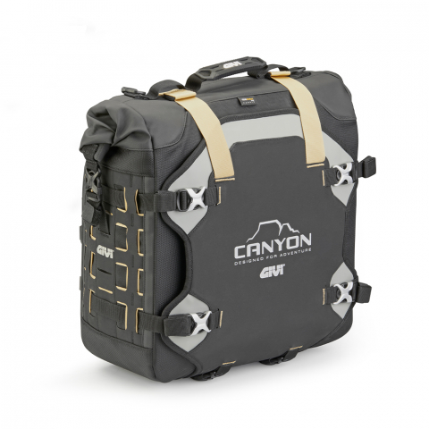 Genti Textil - Geanta laterala Givi impermeabila cu sistem de fixare MONOKEY CAM-SIDE, 30 litri