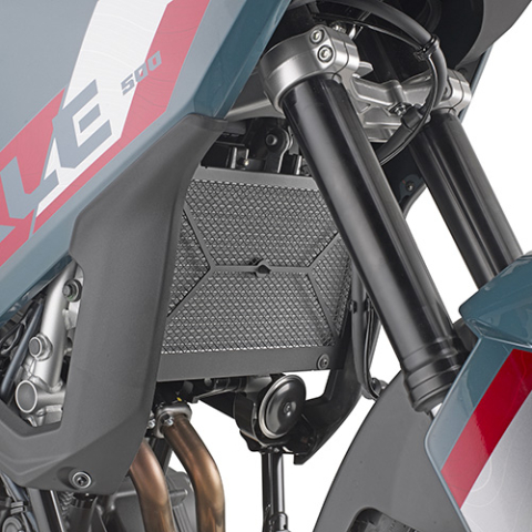 Grila Radiator - Grila protectie radiator negru KAWASAKI Kle 500 / Kle 500 SE (26)