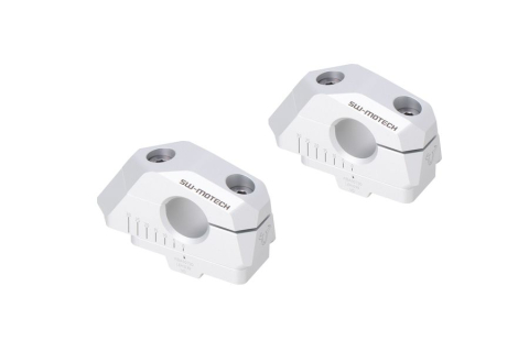 Cleme Fixare Ghidon - Inaltator ghidon argintiu Sw-Motech BMW F 750 GS (17-) / F 800 GS (23-)