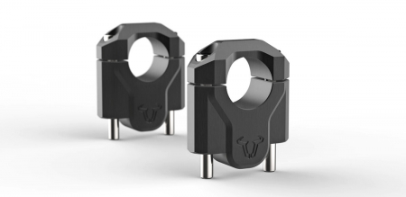 Cleme Fixare Ghidon - Inaltator ghidon D. 32 mm. h 40 mm. Negru.