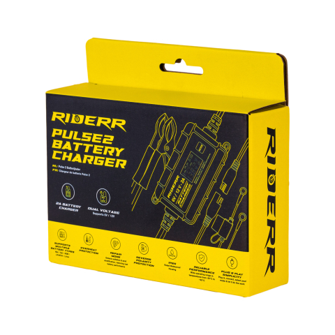 Töltés és Áramellátás - Riderr 2.0A akkumulátor töltő