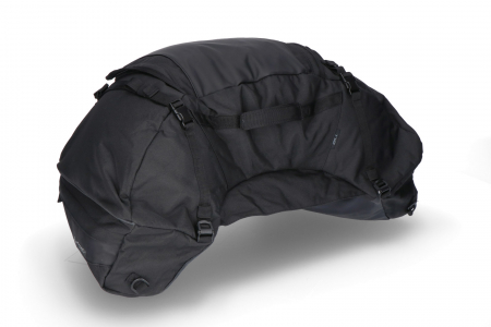 Geanta Codita - ION L tail bag 50 l. Negru. 600D Polyester / Soft-Vinyl.
