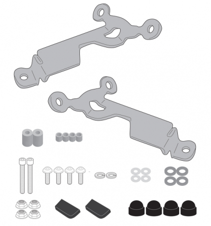 Parbrize - Kit fixare parbriz GIVI pentru Honda Hornet 750 - 2166A