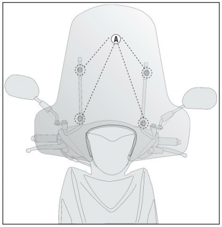Parbrize - Kit fixare parbriz Suzuki Address