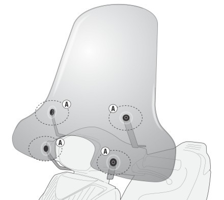 Parbrize - Kit fixare parbriz Sym Symphony A7053A