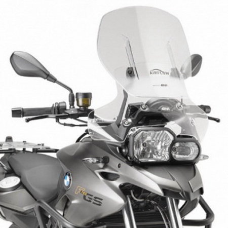 Parbrize - Parbriz Givi Transparent cu Deflector Vant Airflow BMW F 700 GS (13 > 17)